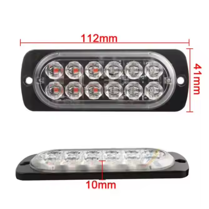 High Brightness Led Flashing Strobe Beacon Lamp Car Truck Led Warning Light