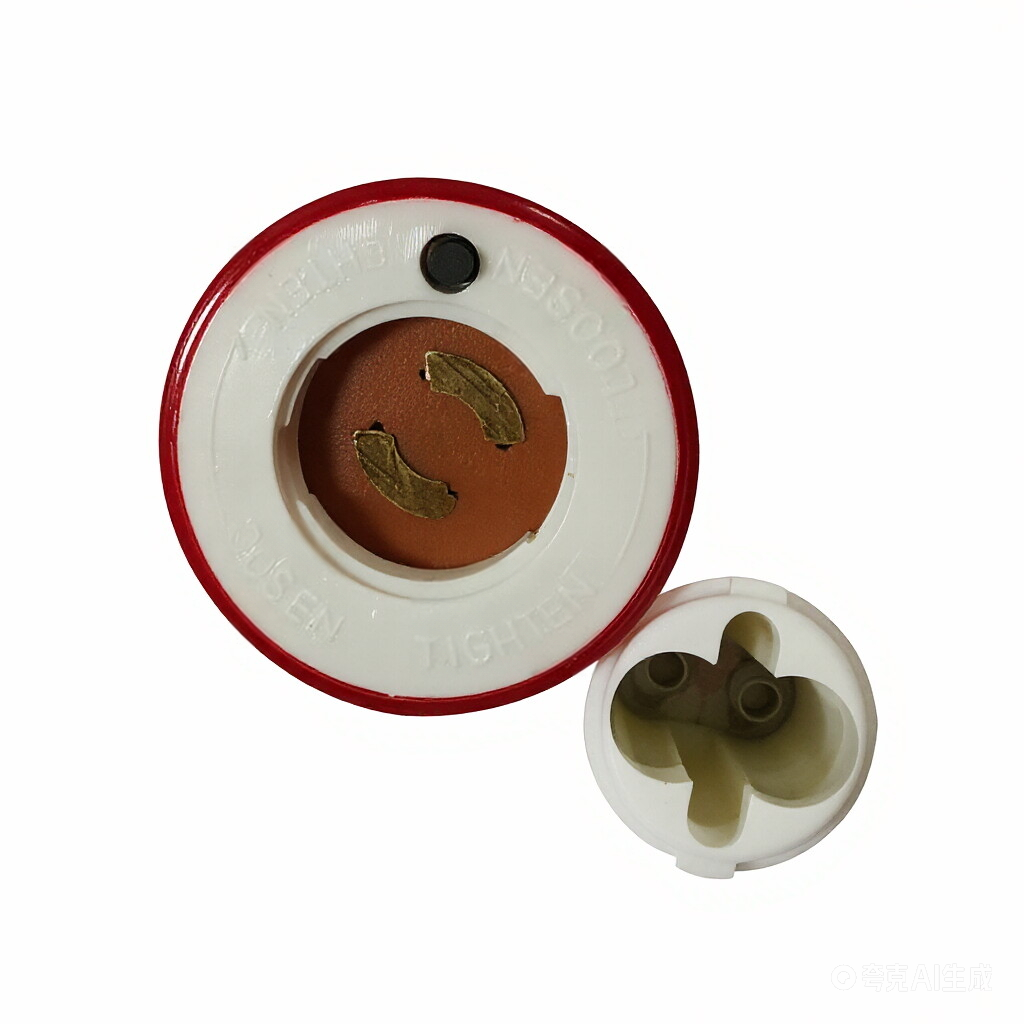 Eco-Friendly LED Flashing Traffic Warning Lamp Mini Red Strobe Light for Traffic Cone Safety Applications