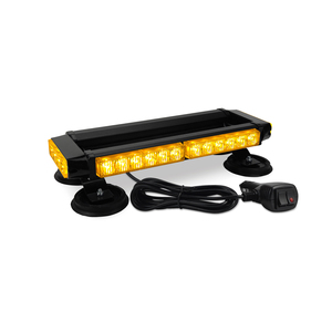 72W Magnetic Red Blue Flashing LED Warning Strip