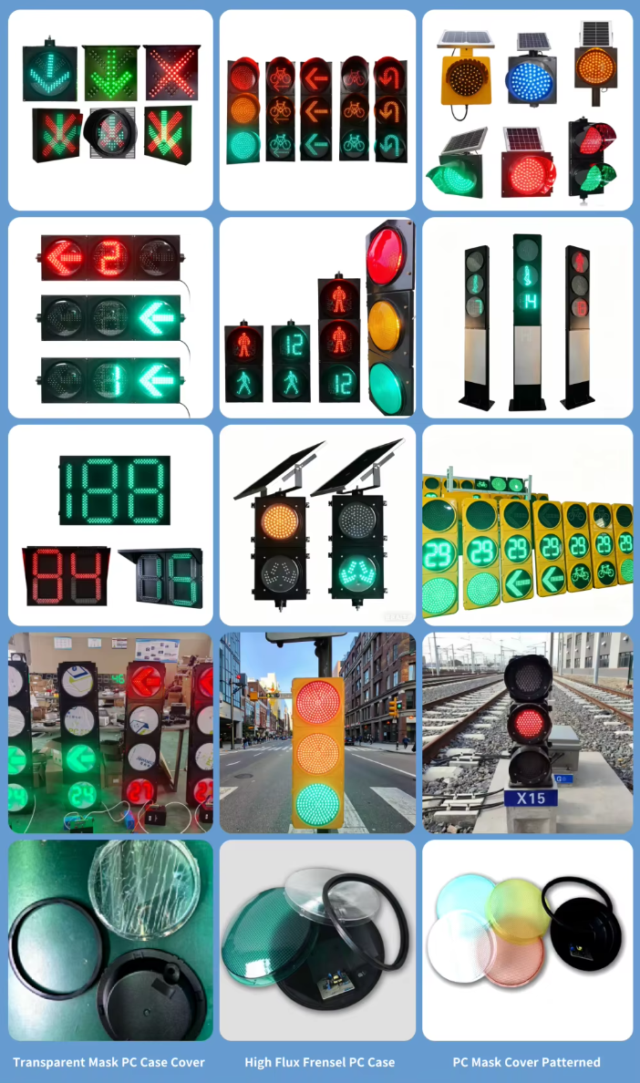 Red Yellow Amber Road Safety Blinker Solar Powered Led Flashing Warning Warning Light for for Highway, Mine & Construction Site