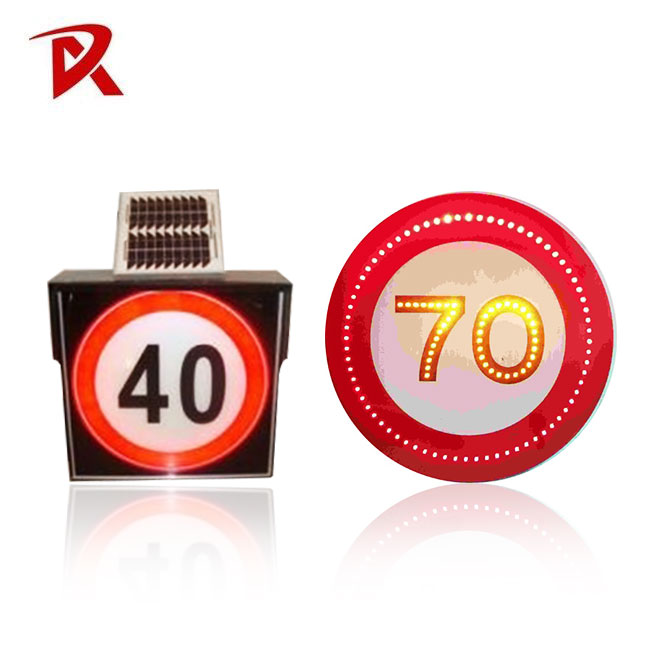 Traffic Arrow Solar LED Warning Directional Chevron Sign