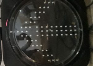 Directional arrow blinker lights for lane diversions