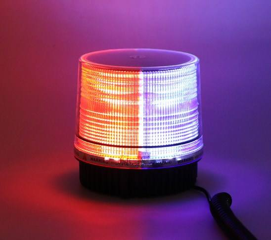Magnetic Amber Red Blue LED Traffic Strobe Light 12/24 Volt Hot Sale for Truck Vehicle