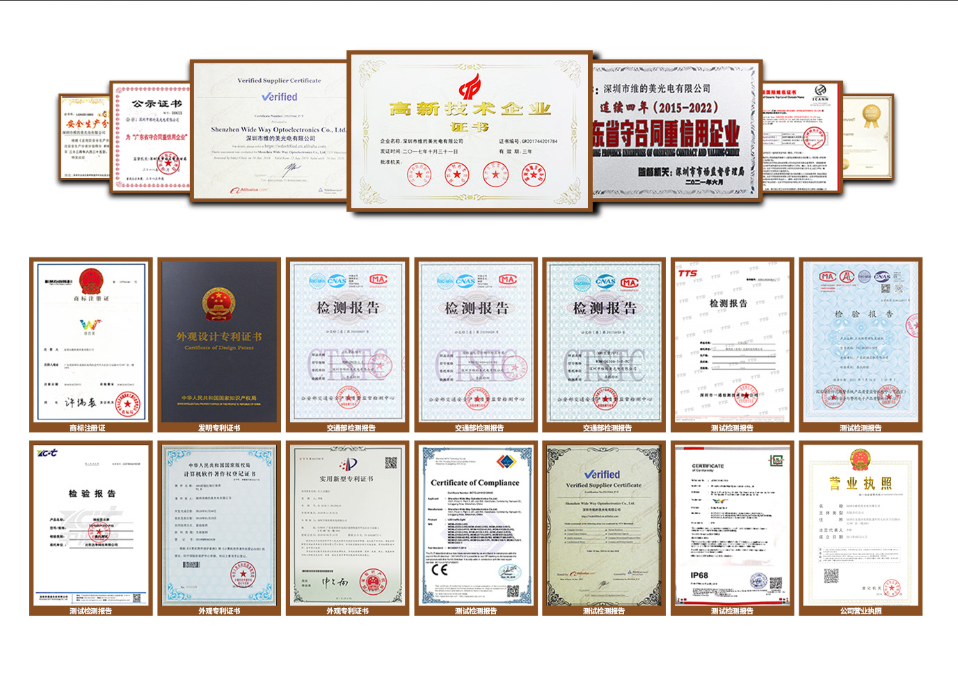Product Certifications