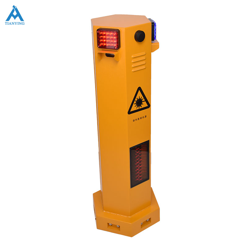 Smart Crosswalk Alert Beacon Laser Grid Projection IP65 Waterproof Aluminum Solar/Mains Powered Engineer Grade Traffic Light