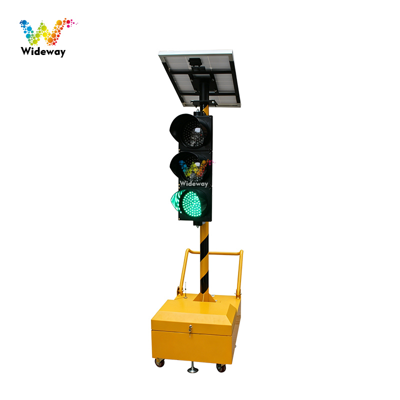 Wireless Distance 200-800 Meters Portable Temporary LED Solar Wireless Mobile Traffic Light