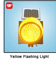Solar chevron sign chevron warning light flashing light