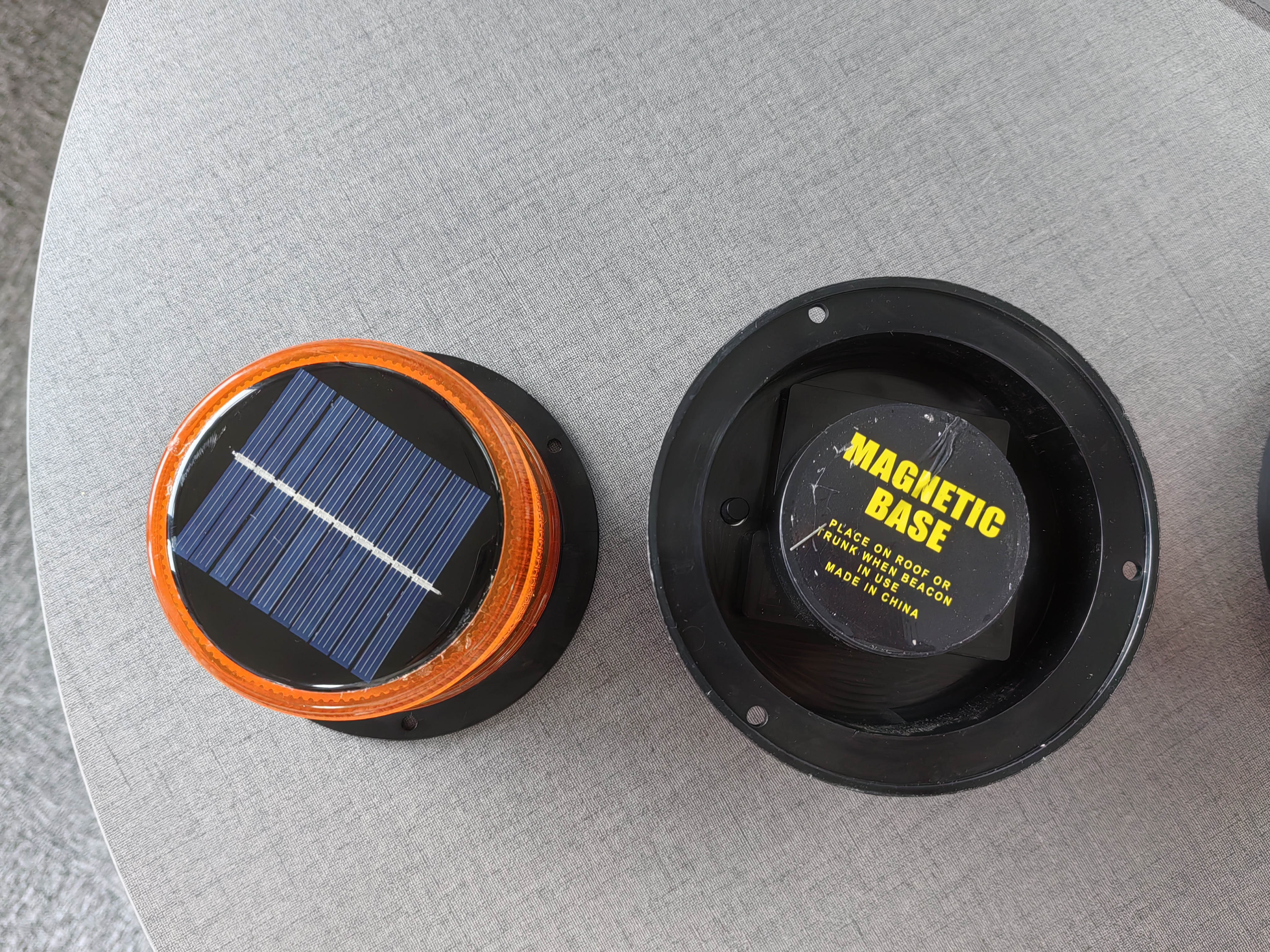 New Arrival Solar Warning Powered Marine / Traffic Warning Lights Flashing Navigation Stern Signal Lightening LED