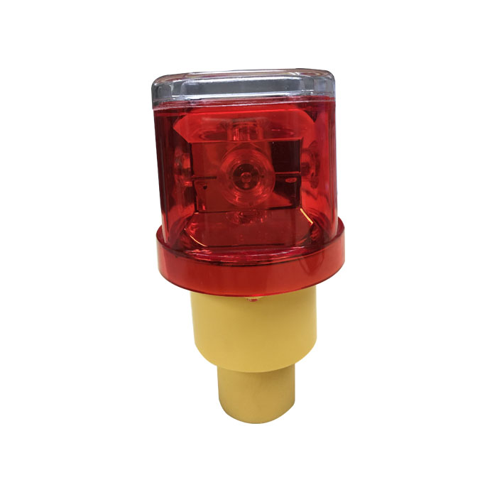 Solar Powered LED Traffic Warning Light 120H Long Runtime High Visibility Beacon Light for Construction Zone Parking Lot Safety