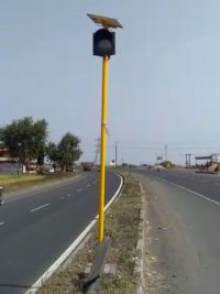 Solar Traffic Blinker Complete Set Overview