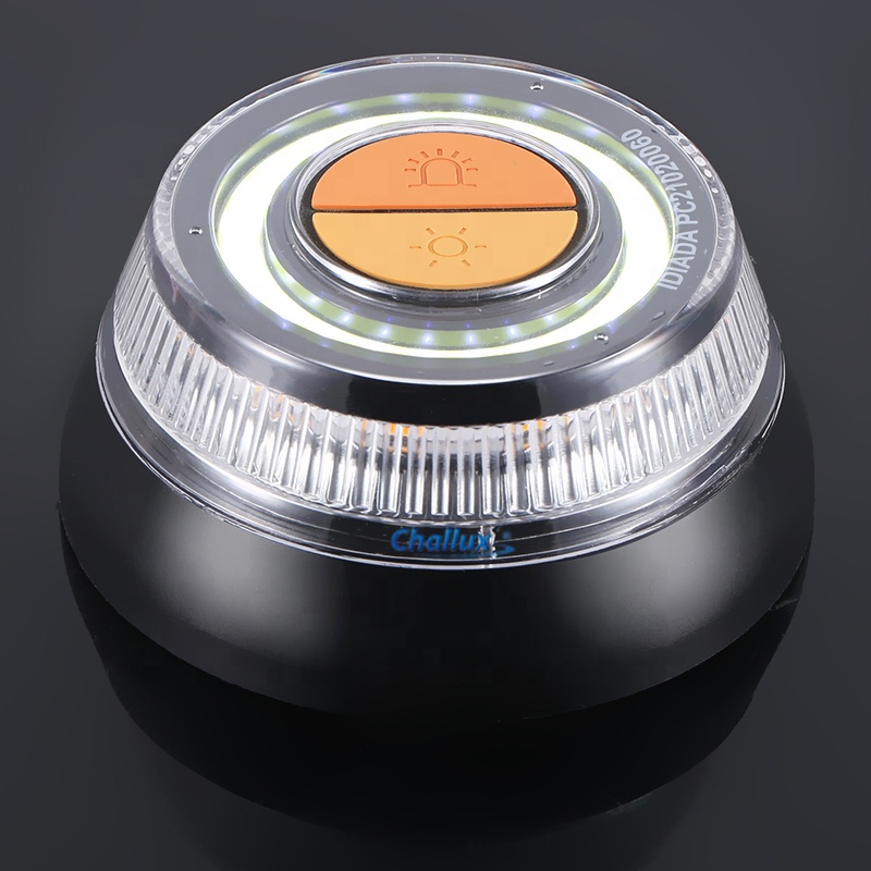 Car Warning Light 40CD- 80CD Help Flash Traffic Signal Car Road Flare Safety Emergency LED Rechargeable V16 Light