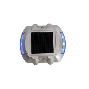 Wireless IP68 Waterproof Solar Blinker Road Stud Blue LED Garage Light Solar Road Stud