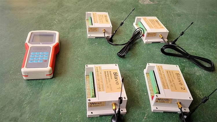 Wireless controller unit view
