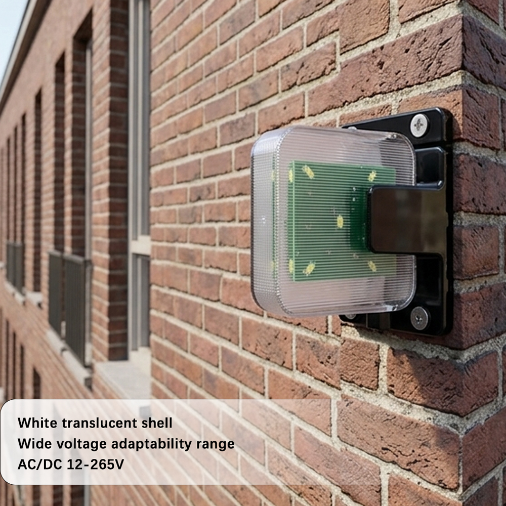 Universal 12V-265V Outdoor Electric Gate Security Strobe Warning Light Gate Accessories Security Flash Light Lamp Alarm for Gate