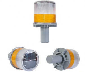 Barricade Solar LED Beacon Traffic Cone Blinking Light