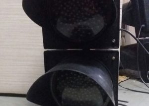 Industrial Stop and Go Signal Lights