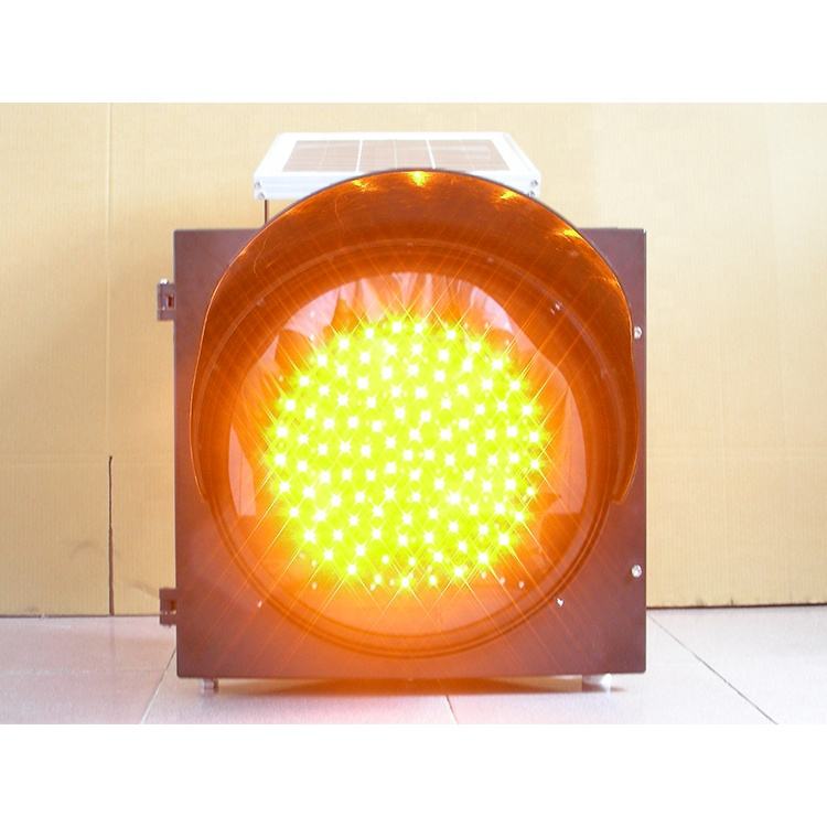 Flashing Blinker Led Light Traffic Led Sign Yellow Strobe Solar Traffic Warning Light