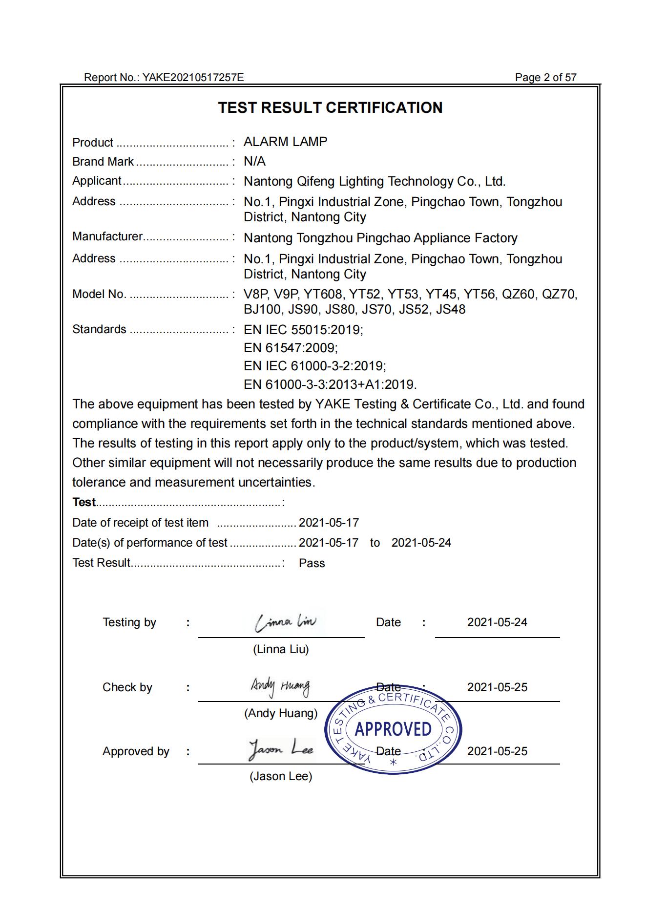 Certificate 2
