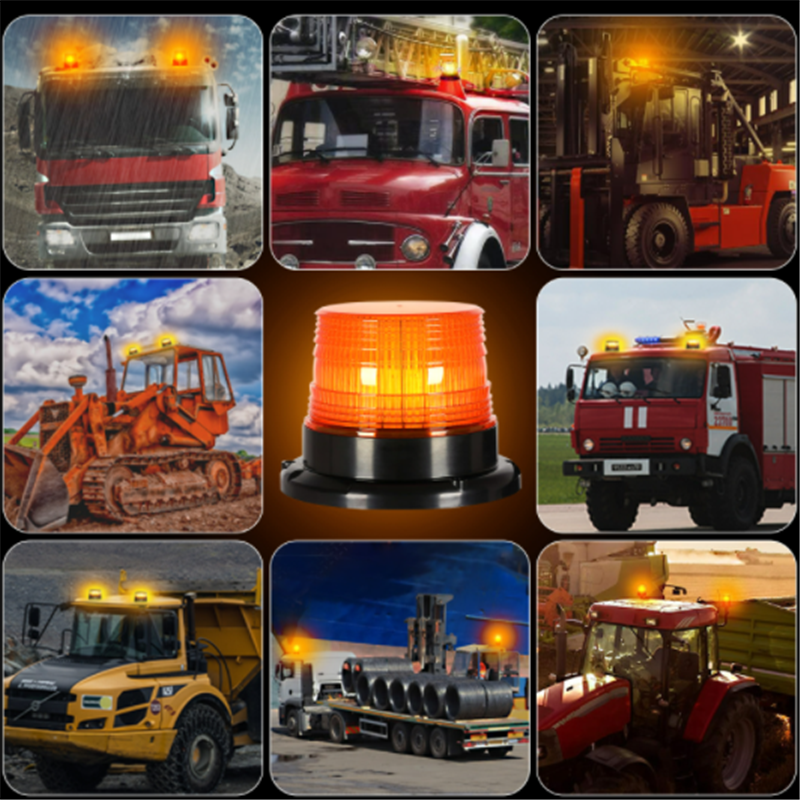 Toptree Car Emergency Led Warning Amber Strobe Light Sales Amber Beacon Lights