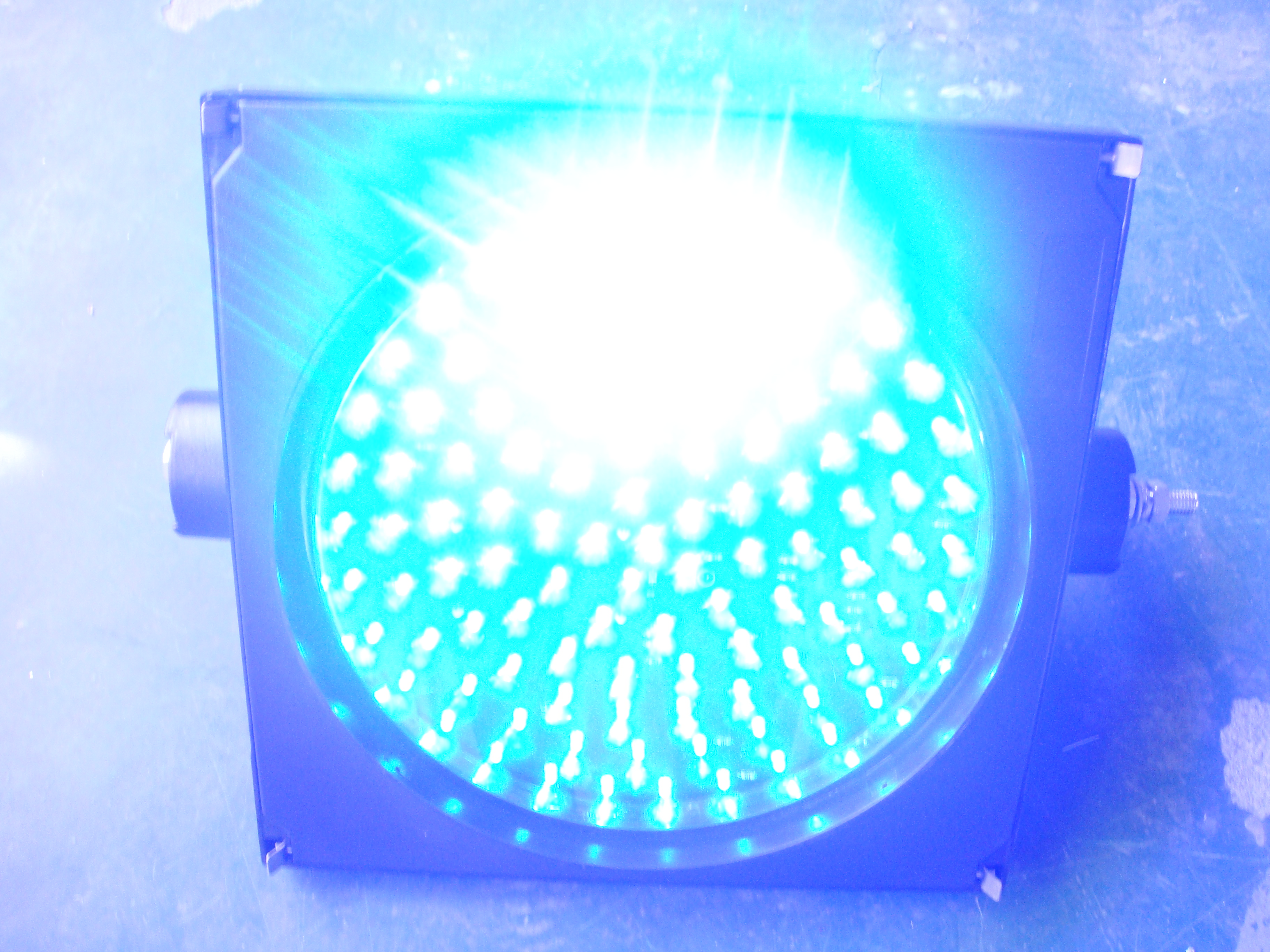 Strobe Led Solar Caution Lamp Flashing Traffic Safety Warning Light
