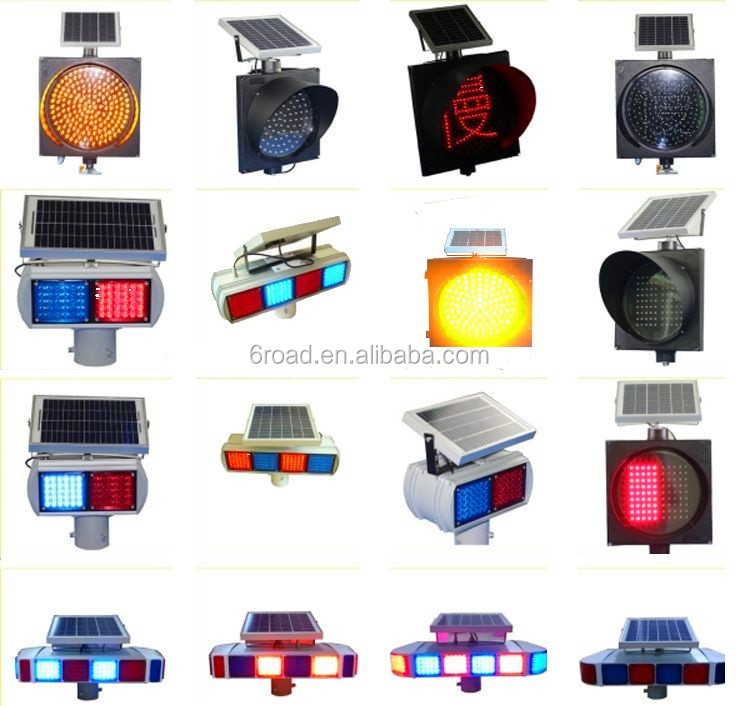 Arrow Solar Traffic Signs, Solar Directional LED Flash Warning Chevron (Solar Traffic Sign)