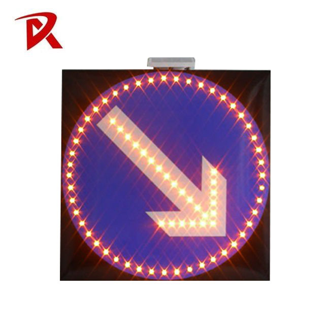 Solar Chevron Sign Assembly