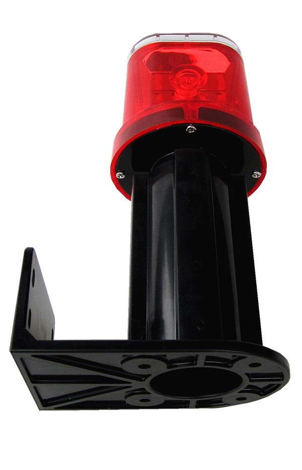 Solar Powered LED Traffic Warning Light 120H Long Runtime High Visibility Beacon Light for Construction Zone Parking Lot Safety
