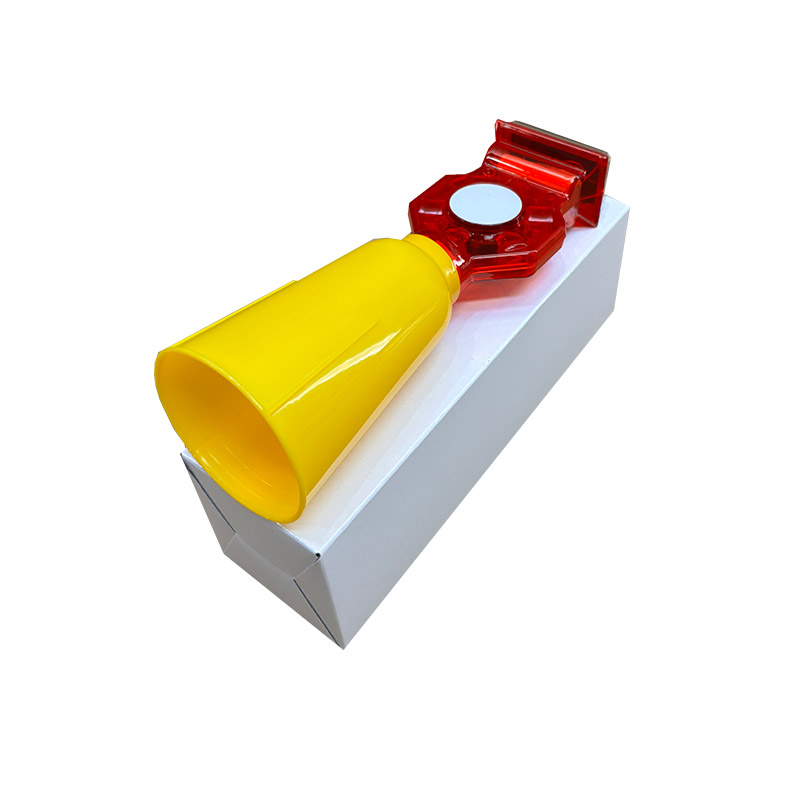 Solar Led Warning Blinker Light for Road Safety Traffic Cone