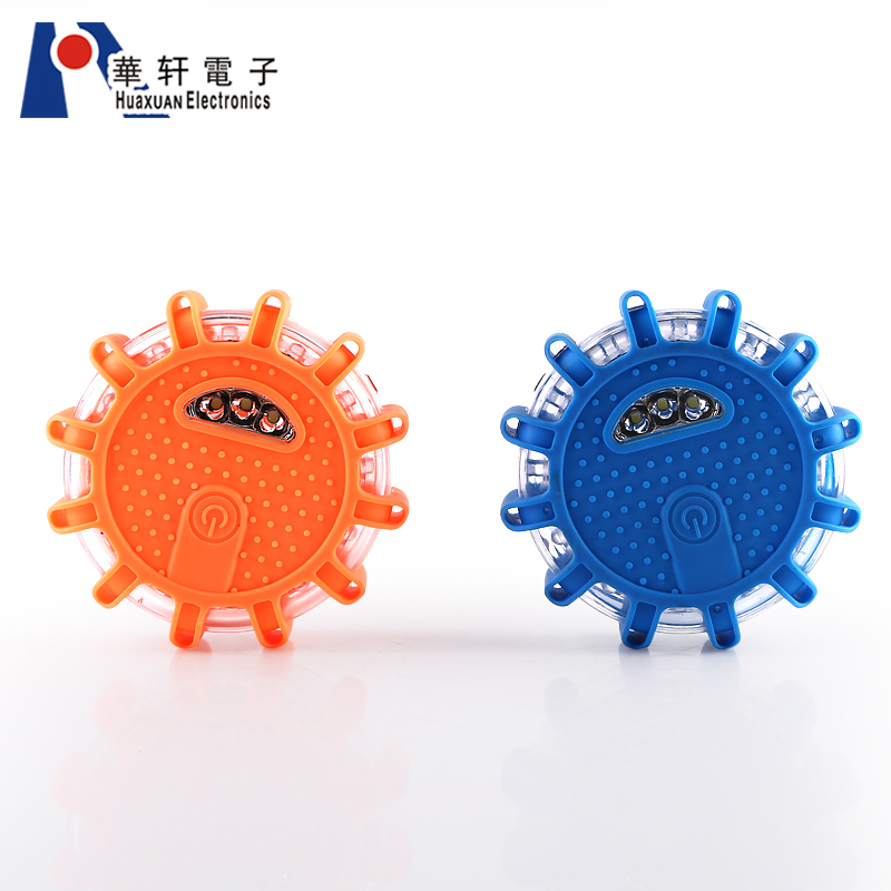 OEM Source Factory LED Warning Light Road Flare Emergency Disc Beacon Magnetic Base