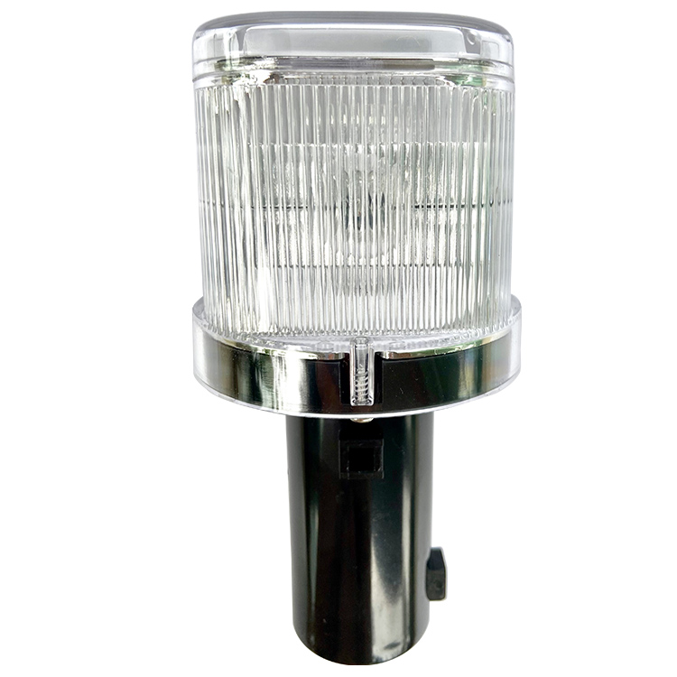 Solar LED Traffic Signal Light Night Strobe Construction Road Light with Plastic Safety Cone Effective Traffic Warning Product