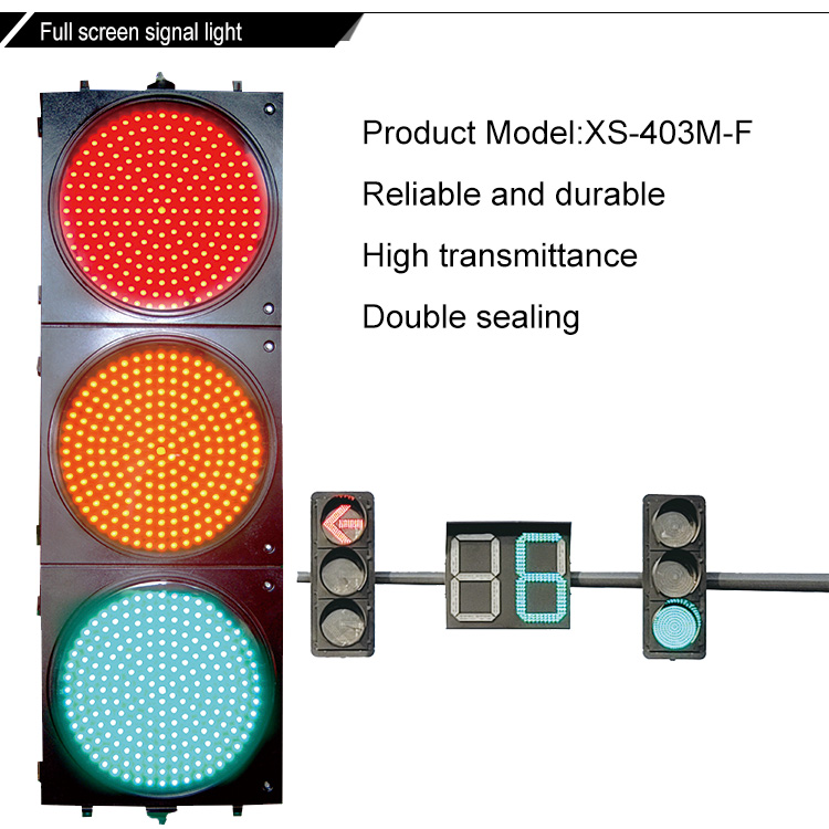 Multi-Function Customizable Road Safety LED Traffic Lights for Intersections, High-Brightness Traffic Guidance Luminaires