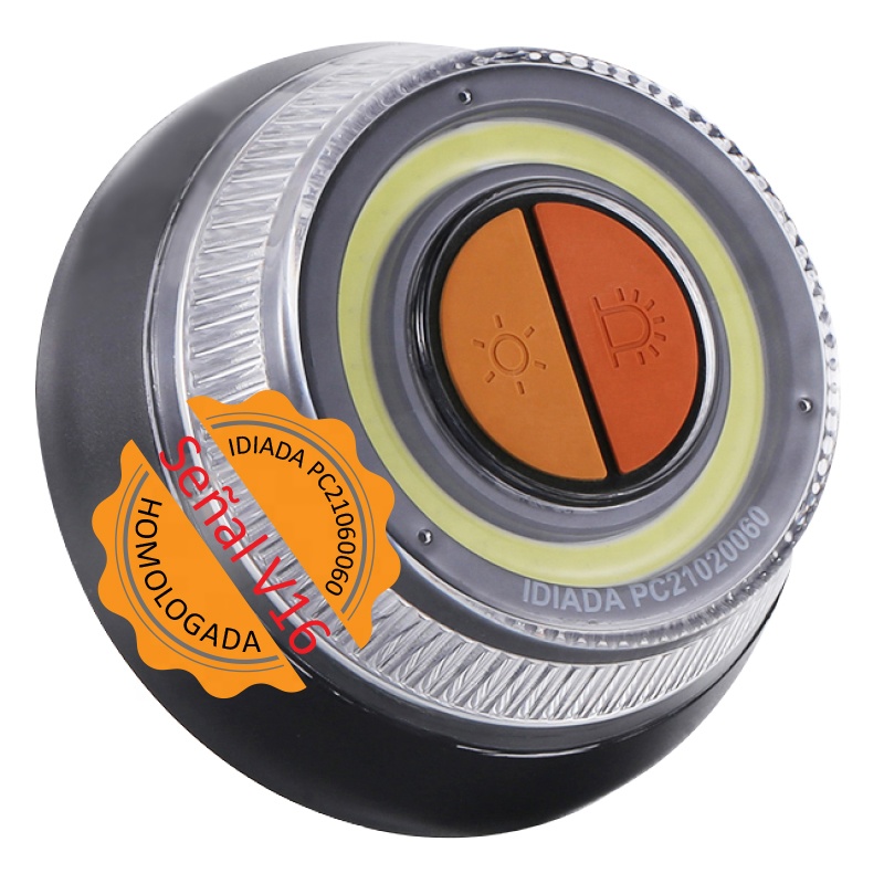 Car Warning Light 40CD- 80CD Help Flash Traffic Signal Car Road Flare Safety Emergency LED Rechargeable V16 Light