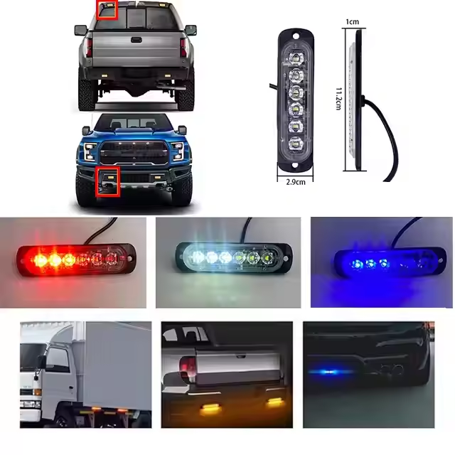 High Brightness Led Flashing Strobe Beacon Lamp Car Truck Led Warning Light