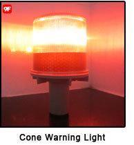 Solar chevron sign chevron warning light flashing light