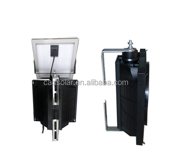 Solar Powered Led Flashing Beacon Yellow Red 300mm Strobe Warning Lights Blinking Lantern Warning Lights