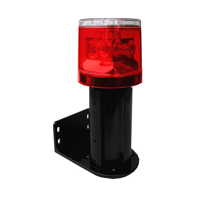 Solar Powered LED Traffic Warning Light 120H Long Runtime High Visibility Beacon Light for Construction Zone Parking Lot Safety