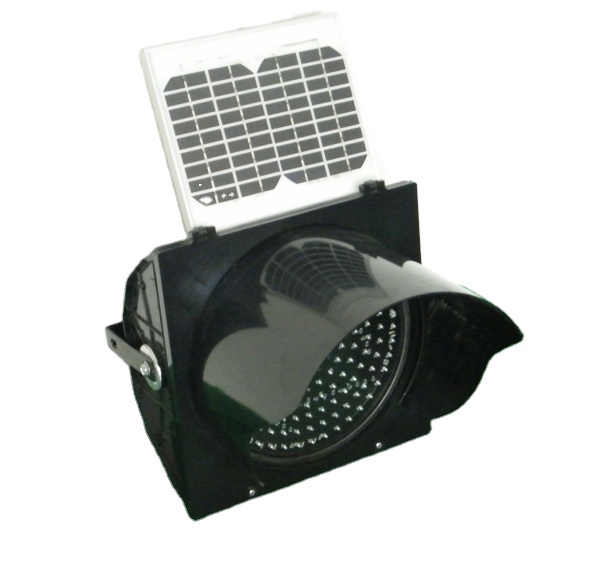 Strobe Led Solar Caution Lamp Flashing Traffic Safety Warning Light