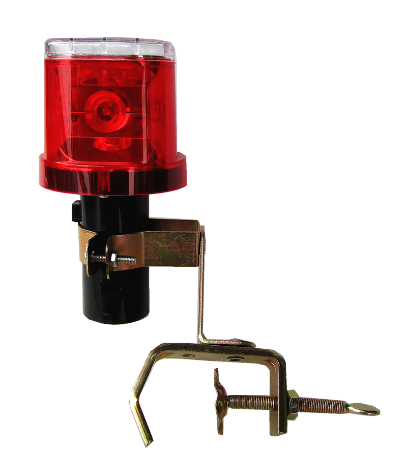 High Powered Solar PC Material LED Traffic Light with IP66 Waterproof 500m Visibility Nighttime Safety Warning Light