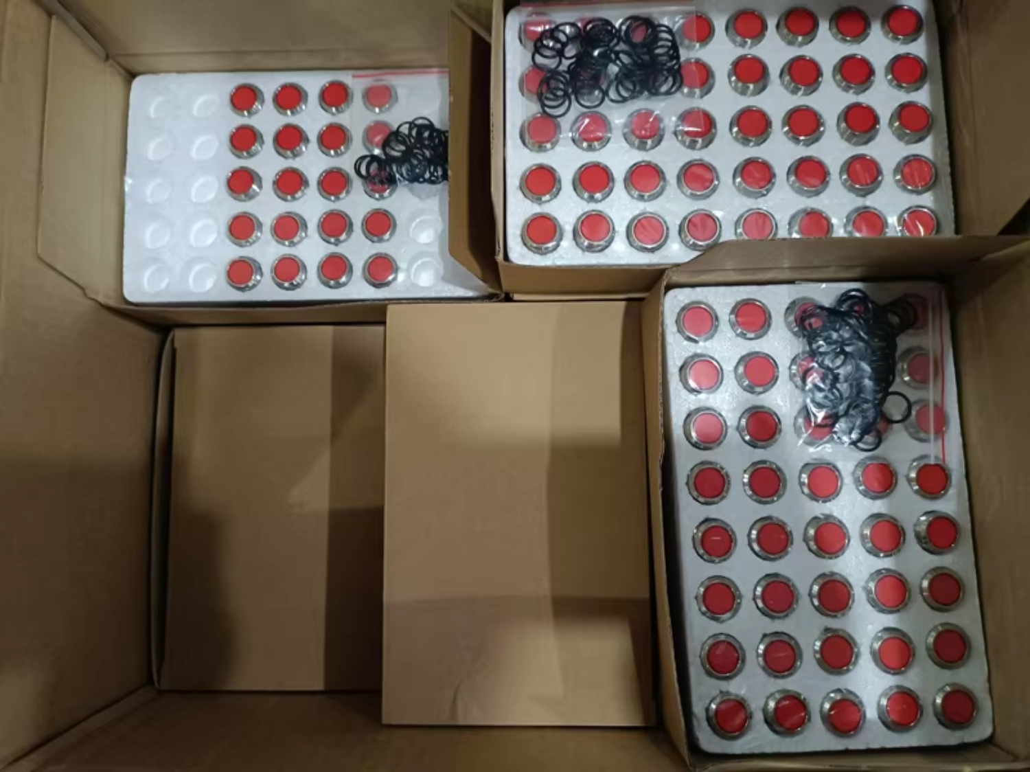 Factory Custom 12V LED Warning Light Amber Red Blue Emergency Strobe Beacon Flashing Lamp for Construction Vehicle