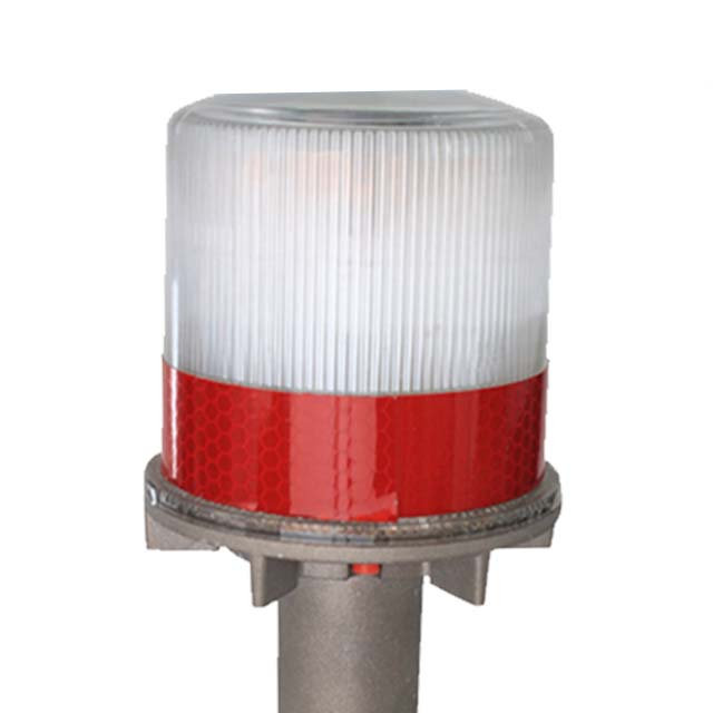 Road Solar Panel Warning Light Flashing Red Traffic Indicator Road Construction Safety Blinker Light Barricade Lights