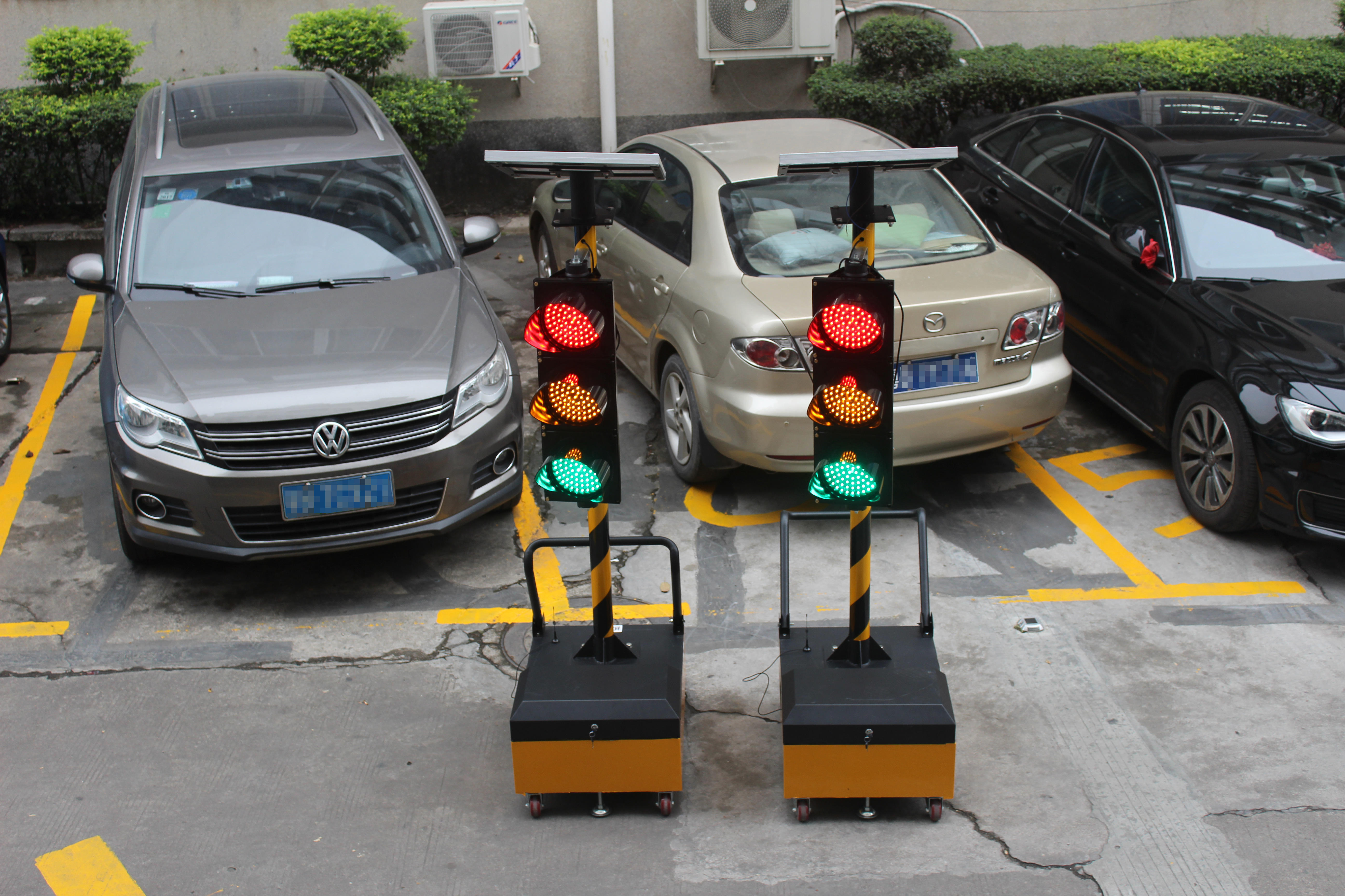 Temporary Traffic Lights