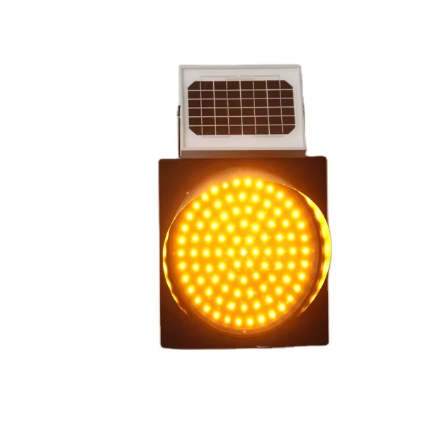 Strobe Led Solar Caution Lamp Flashing Traffic Safety Warning Light