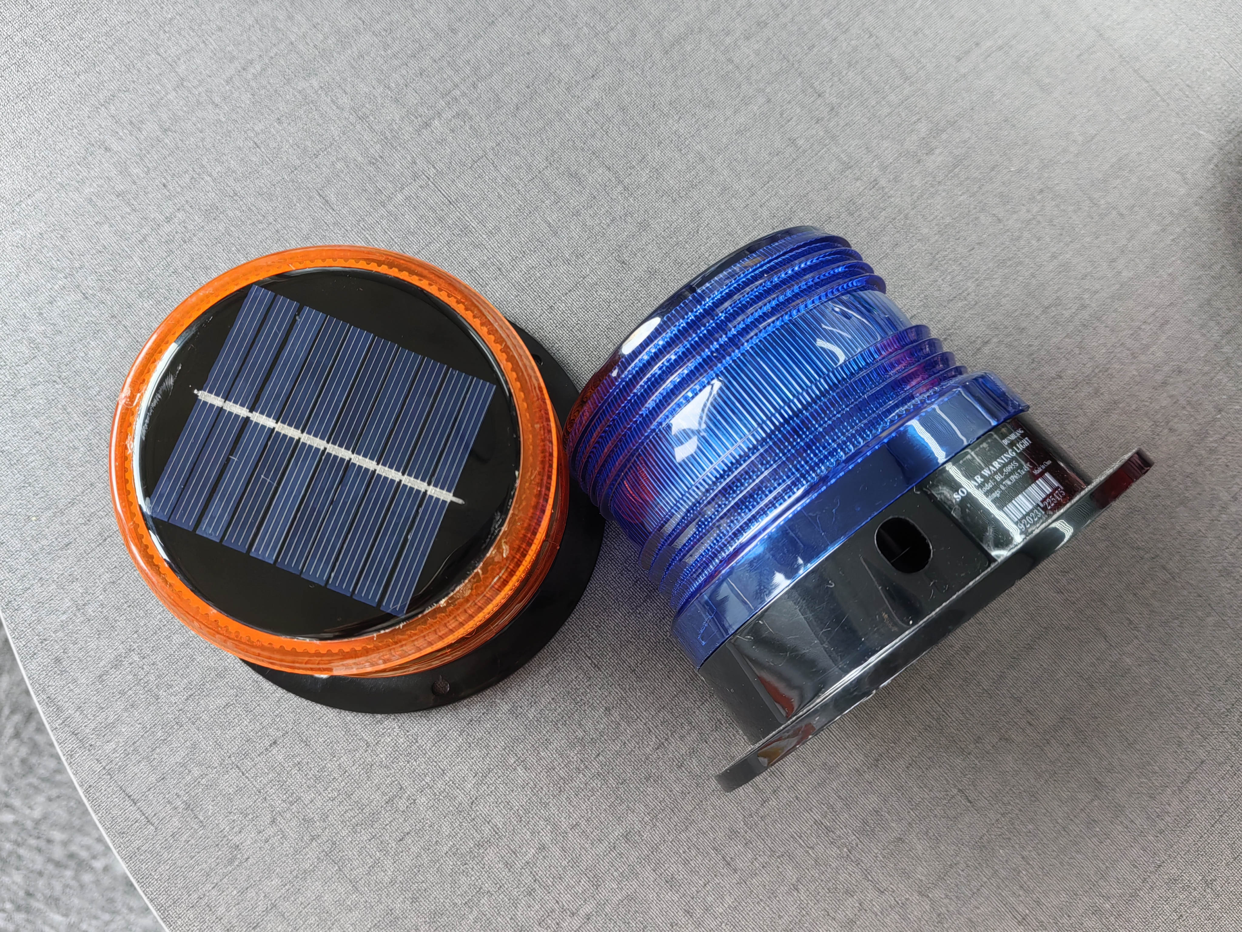 New Arrival Solar Warning Powered Marine / Traffic Warning Lights Flashing Navigation Stern Signal Lightening LED