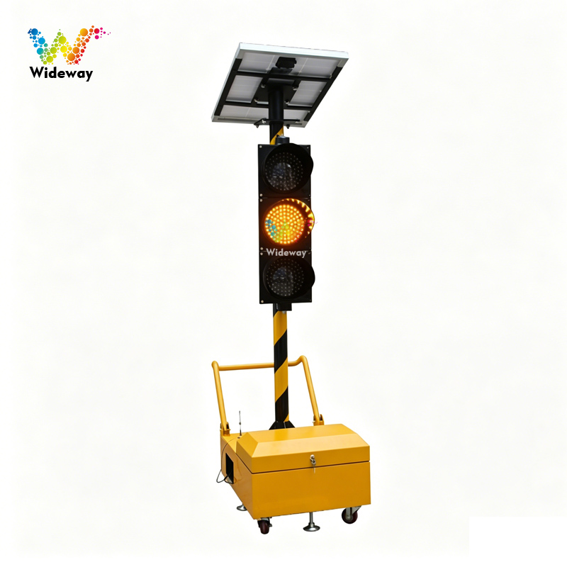 Wireless Distance 200-800 Meters Portable Temporary LED Solar Wireless Mobile Traffic Light