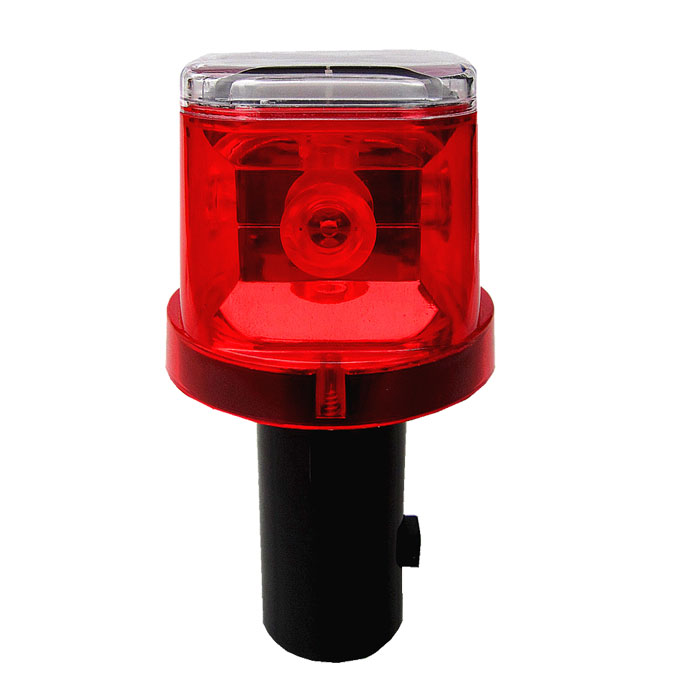 Solar Powered LED Traffic Warning Light 120H Long Runtime High Visibility Beacon Light for Construction Zone Parking Lot Safety