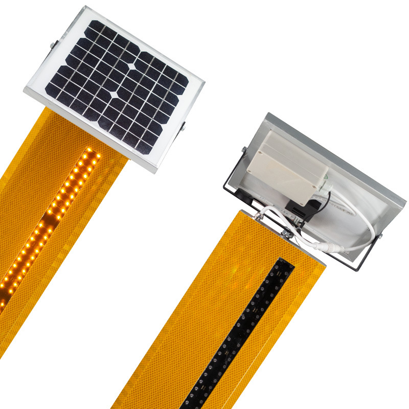 New Design Highway GPS Sequential Synchronous Flashing Solar Led Traffic Warning Light