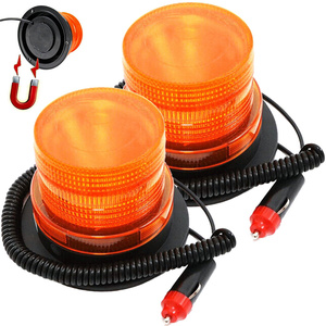 Car Emergency LED Warning Amber Strobe Light Beacon