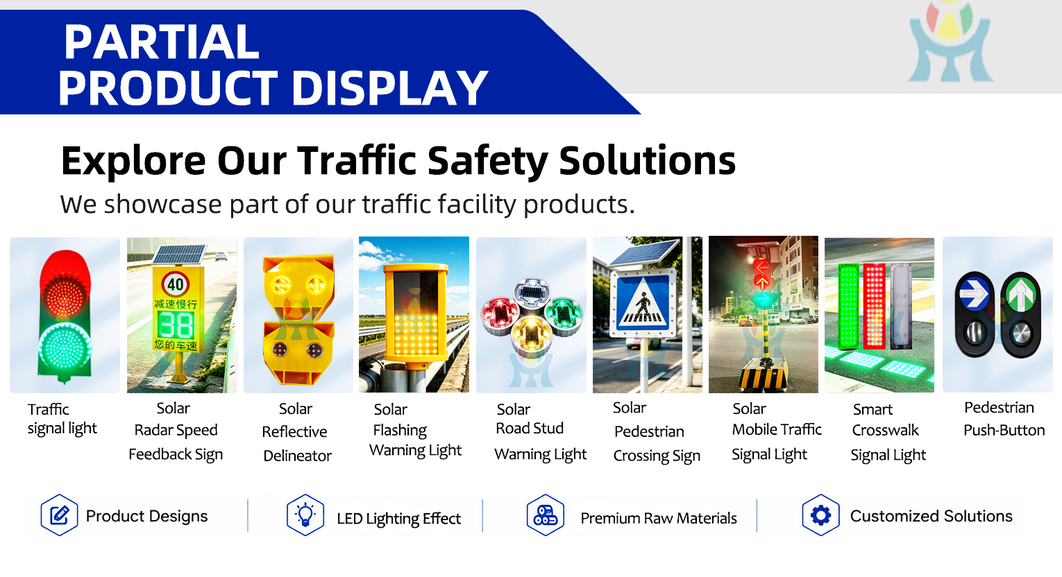 Solar-Powered Aluminum Embedded Road Studs IP68 Rated 30T Load-Bearing LED Lights Customizable Colors for Parking Lots Highways
