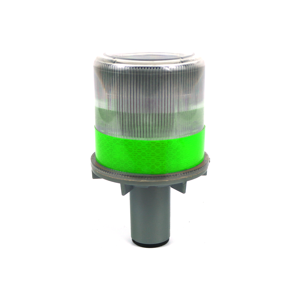 Traffic Cone Flashing Warning Light Solar Warning Beacon Light for Traffic Cone