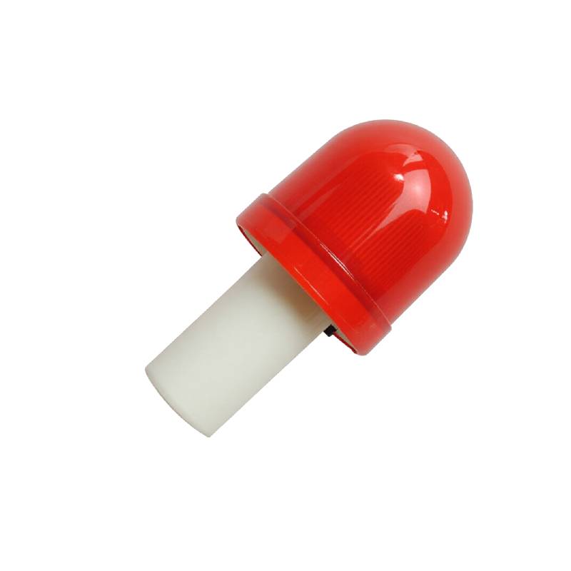 Factory Direct Sale Mini Red LED Strobe Light Traffic Warning Lamp Roadway Battery Powered for Safety Cones Worksite Lighting